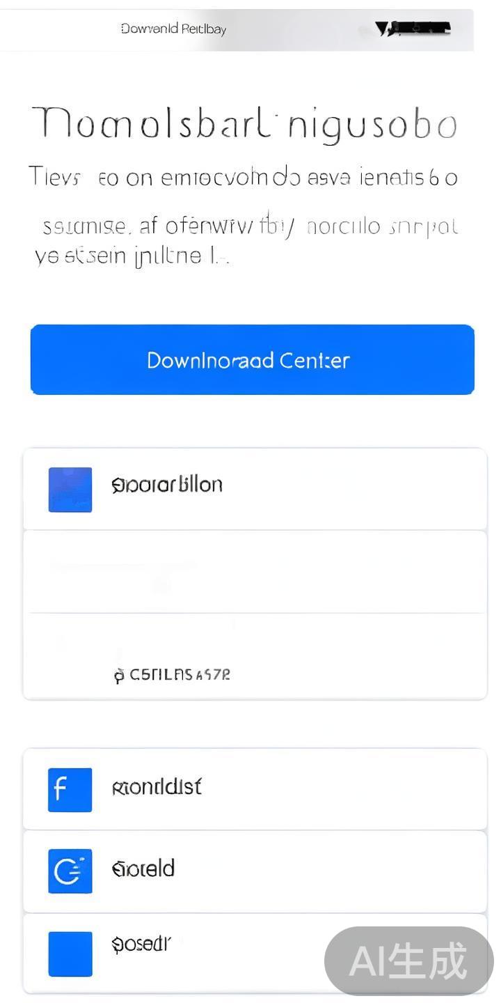 进入官网首页后，通常会在显著位置看到“下载安装”或